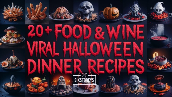 20+ Food & Wine viral Halloween dinner recipes