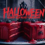 Halloween Bloody Red Velvet Cake Recipe