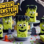 Halloween Frankenstein Rice Krispie Treat Recipe