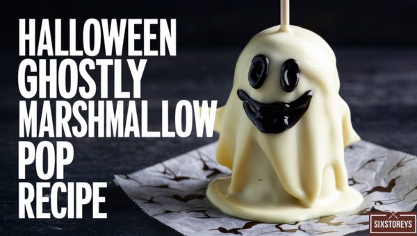 Halloween Ghostly Marshmallow Pop Recipe