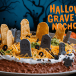 Halloween Graveyard Nacho Dip Recipe