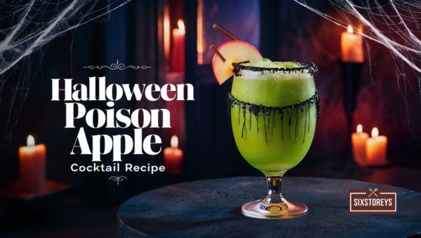 Halloween Poison Apple Cocktail Recipe