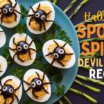 Halloween Spooky Spider Deviled Egg Recipe