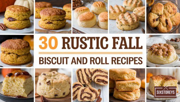 Rustic Fall Biscuit and Roll Recipes