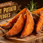 Baked Black Friday Sweet Potato Wedges