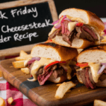 Black Friday Philly Cheesesteak Slider Recipe