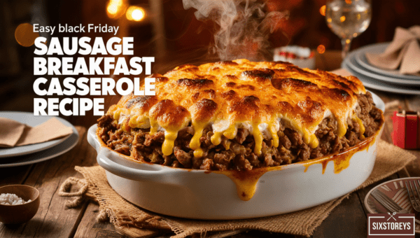 Easy Black Friday Sausage Breakfast Casserole Recipe