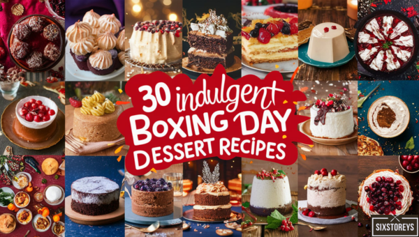 Indulgent Boxing Day Dessert Recipes