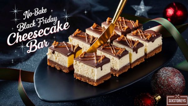 No-Bake Black Friday Cheesecake Bars