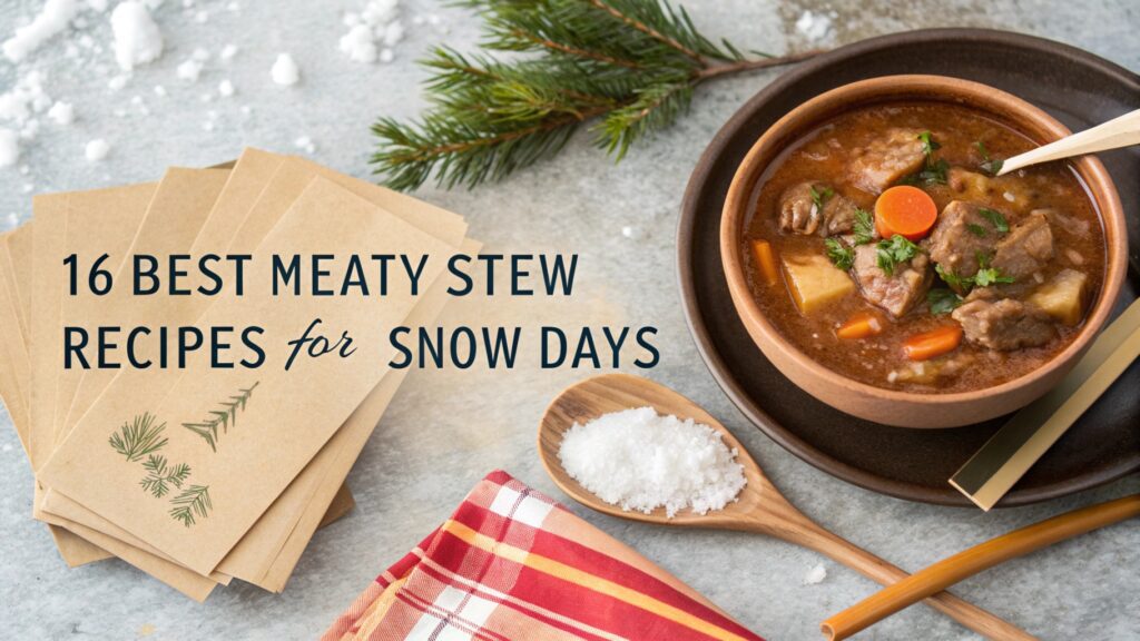 16 Best Meaty Stew Recipes for Snow Days to Warm Your Soul 1 Best Meaty Stew Recipes for Snow Days