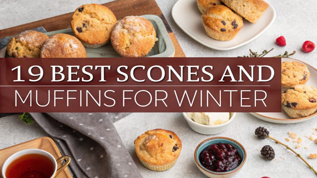19 Best Scones and Muffins for Winter That’ll Warm Your Day 1 Best Scones and Muffins for Winter