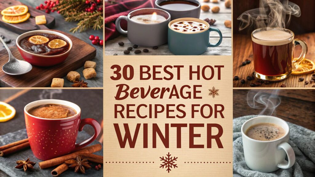 30 Best Hot Beverage Recipes for Winter: Cozy Drinks to Love 1 Best Hot Beverage Recipes for Winter