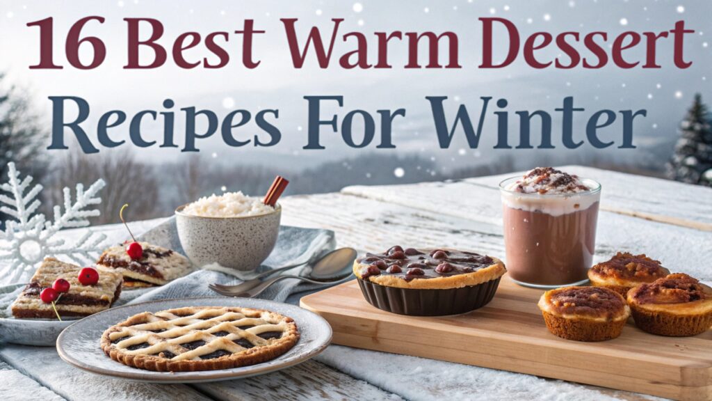 16 Best Warm Dessert Recipes for Winter: Cozy Treats Await 1 Best Warm Dessert Recipes for Winter
