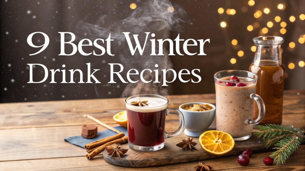 9 Best Winter Drink Recipes to Keep You Warm and Cozy 1 Best Winter Drink Recipes