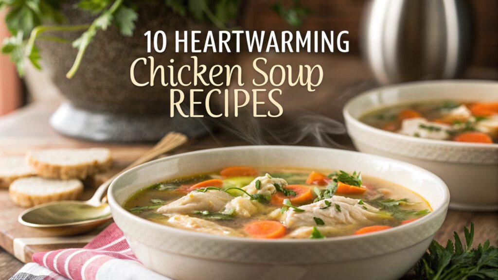 10 Heartwarming Chicken Soup Recipes to Savor This Winter 1 Heartwarming Chicken Soup Recipes
