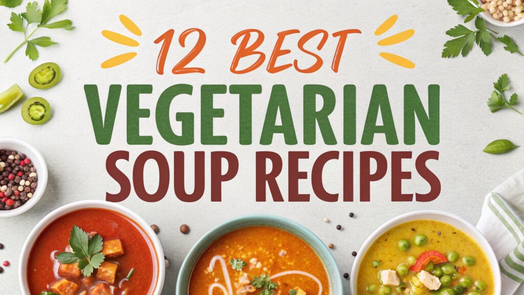 12 Best Vegetarian Soup Recipes You'll Love 1 Best Vegetarian Soup Recipes