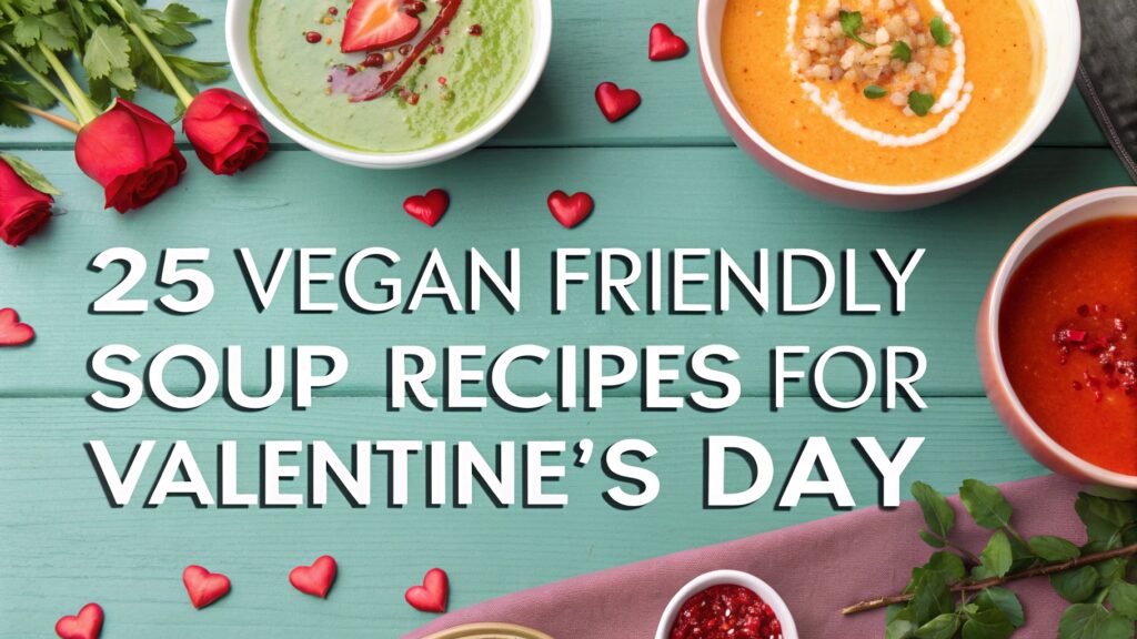 25 Vegan Friendly Soup Recipes for Valentine’s Day: A Flavorful Delight 1 Vegan Friendly Soup Recipes for Valentine’s Day