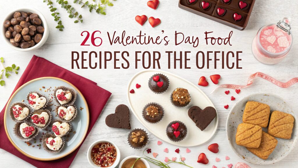 26 Valentine's Day Food Recipes for the Office: Easy Ideas to Share 1 26 Valentine's Day Food Recipes for the Office