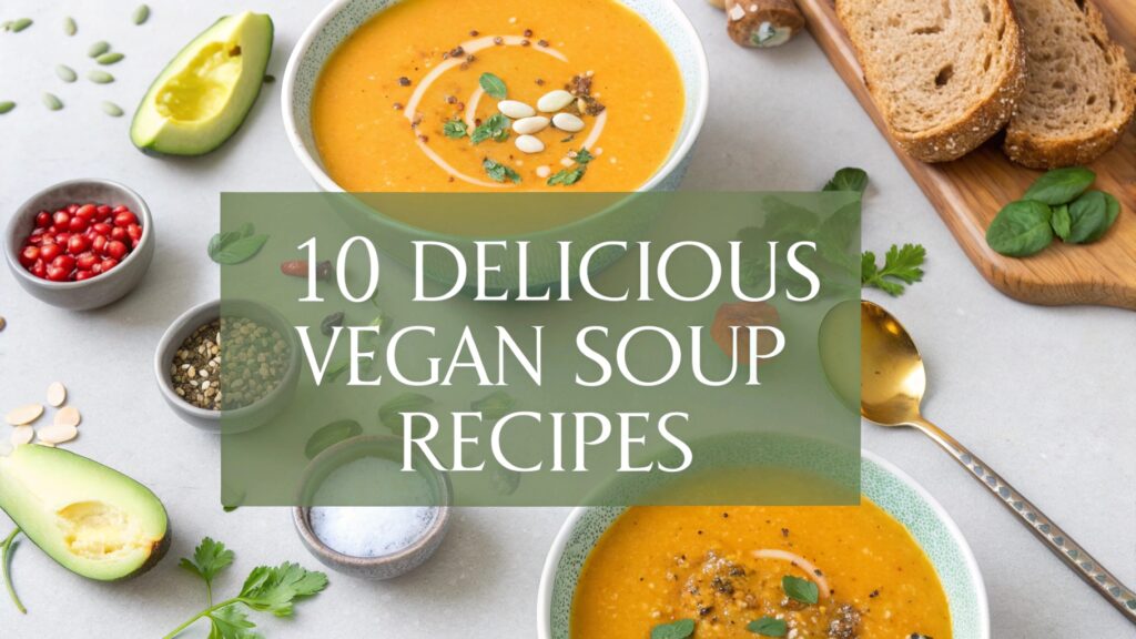 10 Delicious Vegan Soup Recipes for Winter You'll Love 1 Delicious Vegan Soup Recipes