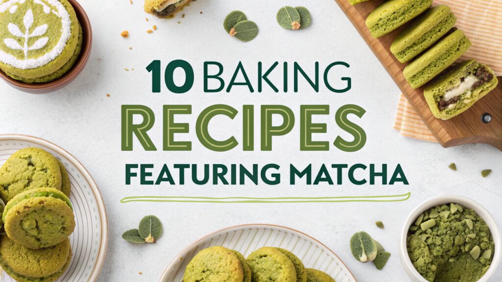 10 Baking Recipes Featuring Matcha for Delicious Treats 1 10 Baking Recipes Featuring Matcha
