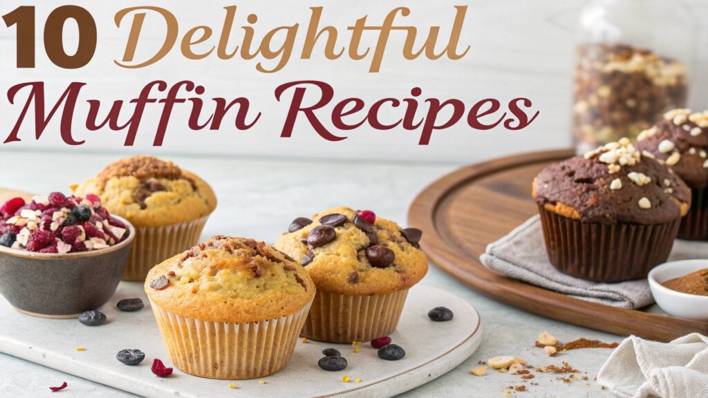 10 Delightful Muffin Recipes to Unveil Your Baking Skills 1 10 Delightful Muffin Recipes
