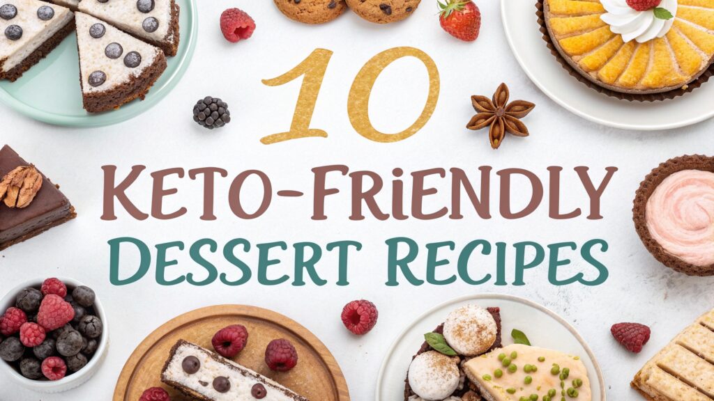 10 Keto-Friendly Dessert Recipes That Satisfy Cravings Fast 1 10 Keto-Friendly Dessert Recipes
