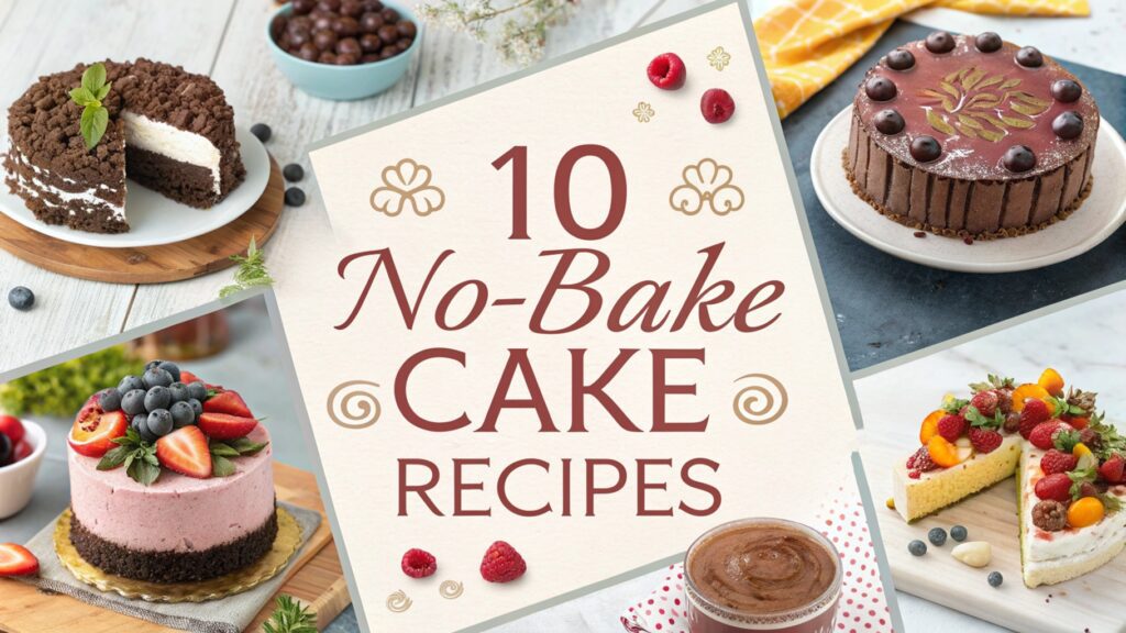 10 No-Bake Cake Recipes 