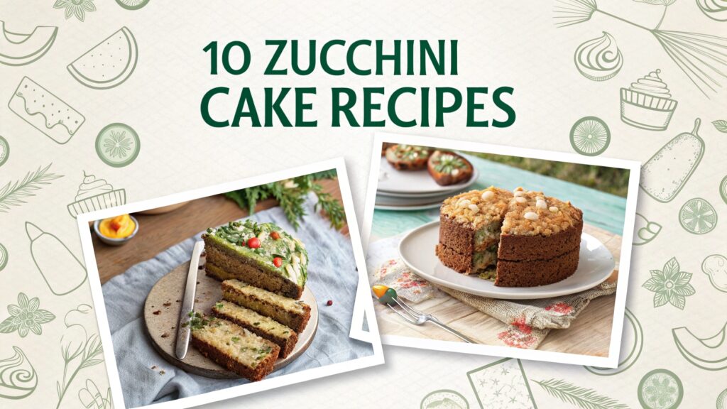 10 Zucchini Cake Recipes for Hidden Veggies 1 10 Zucchini Cake Recipes