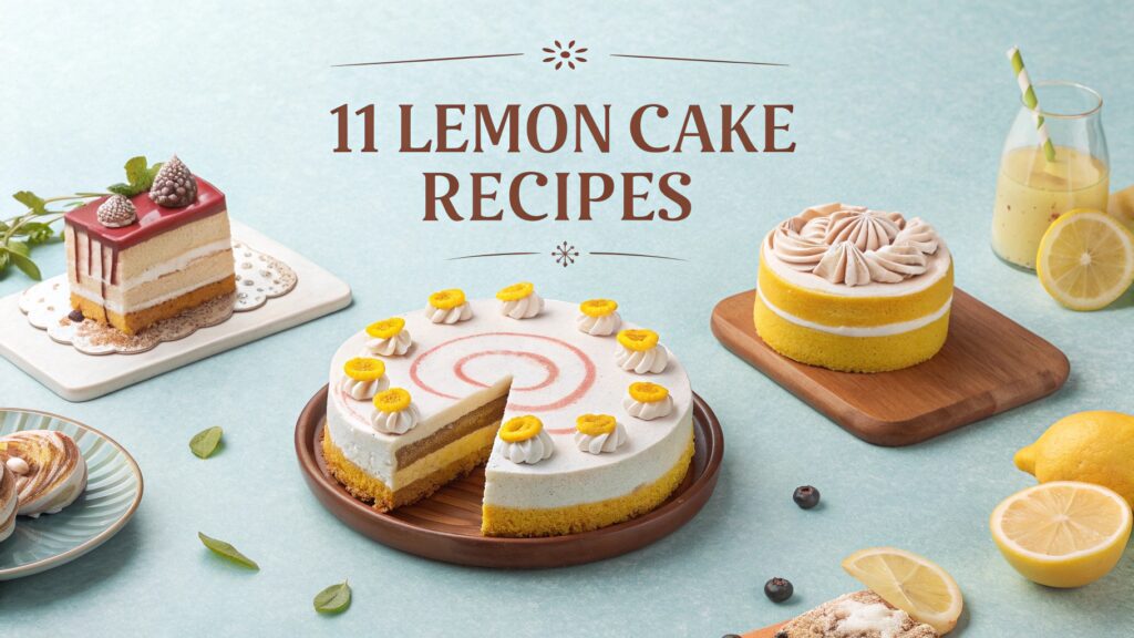 11 Lemon Cake Recipes for Citrus Lovers 1 11 Lemon Cake Recipes