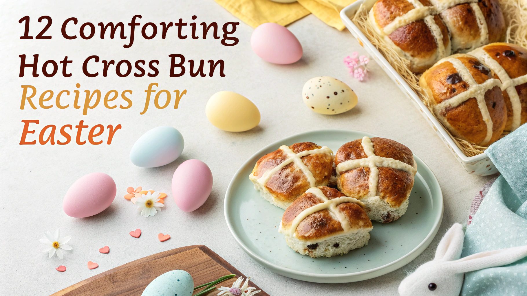 Comforting Hot Cross Bun Recipes