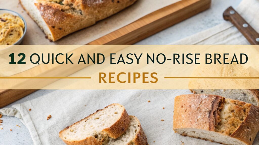 12 Quick and Easy No-Rise Bread Recipes for Busy Days 1 12 Quick and Easy No-Rise Bread Recipes