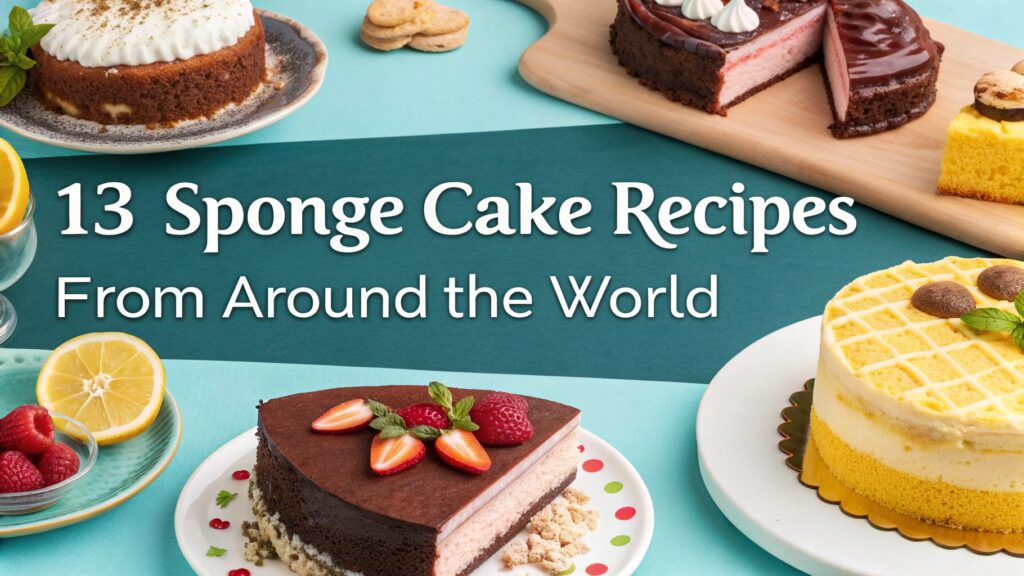 13 Sponge Cake Recipes From Around the World 1 13 Sponge Cake Recipes From Around the World