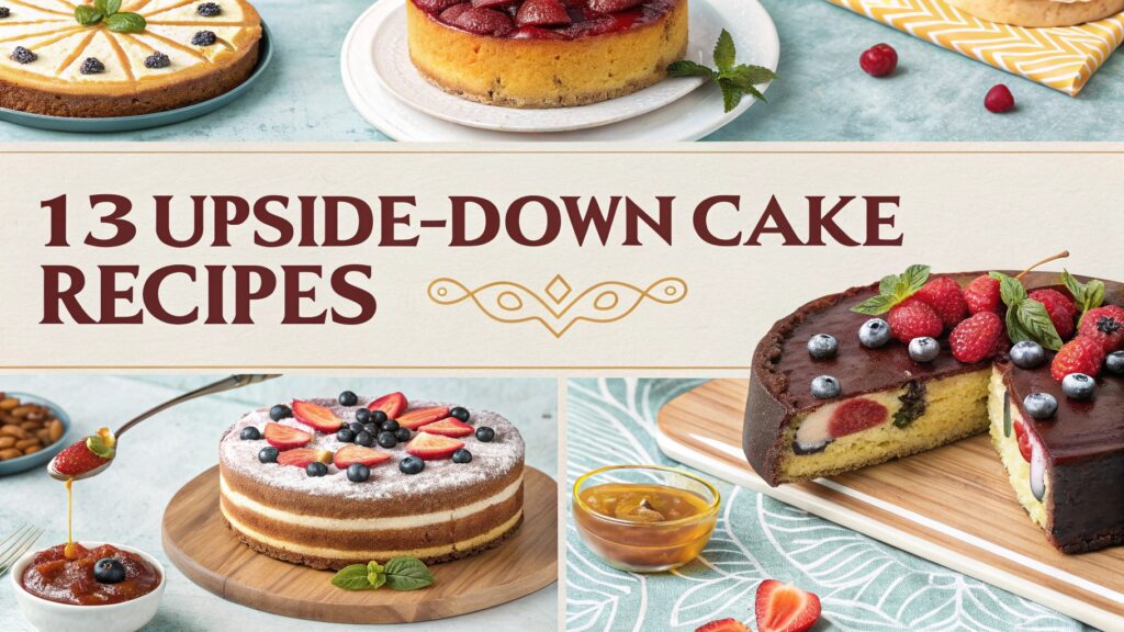 13 Upside-Down Cake Recipes for a Sweet Surprise 1 13 Upside-Down Cake Recipes