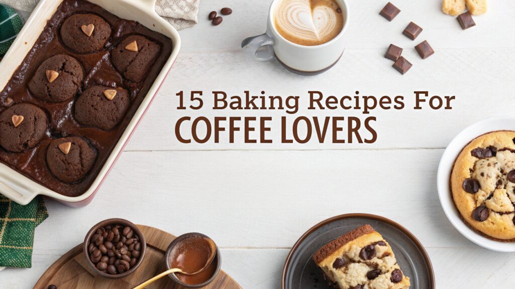 15 Baking Recipes for Coffee Lovers: Sweet Treats to Savor 1 15 Baking Recipes for Coffee Lovers