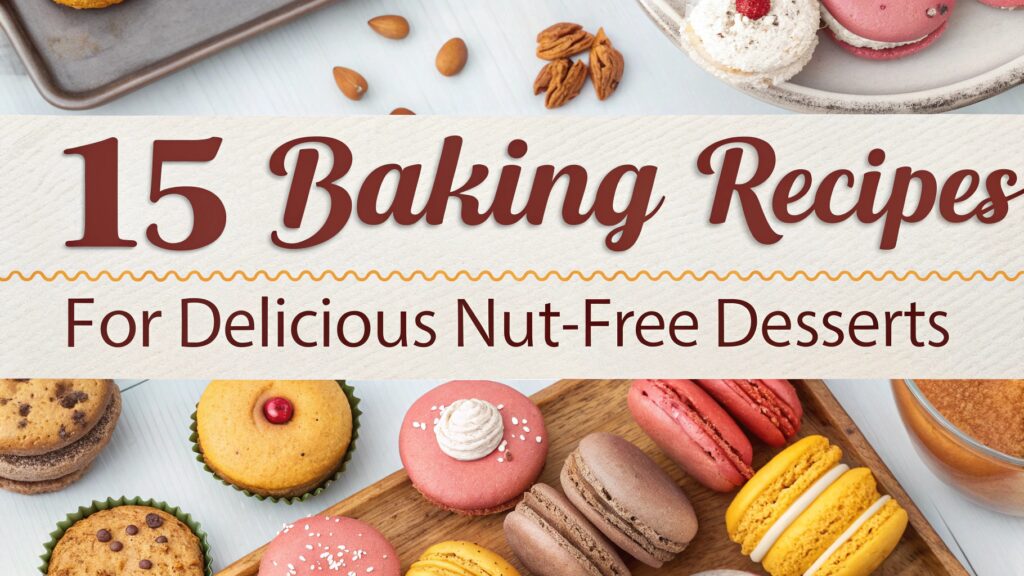 15 Baking Recipes for Delicious Nut-Free Desserts You’ll Love 1 15 Baking Recipes for Delicious Nut-Free Desserts