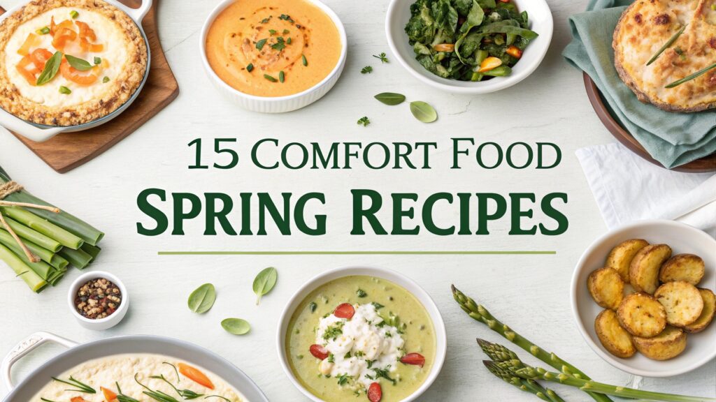 15 Comfort Food Spring Recipes With a Light Twist 1 15 Comfort Food Spring Recipes