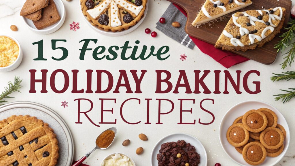 15 Festive Holiday Baking Recipes for the Family to Try This Year 1 15 Festive Holiday Baking Recipes