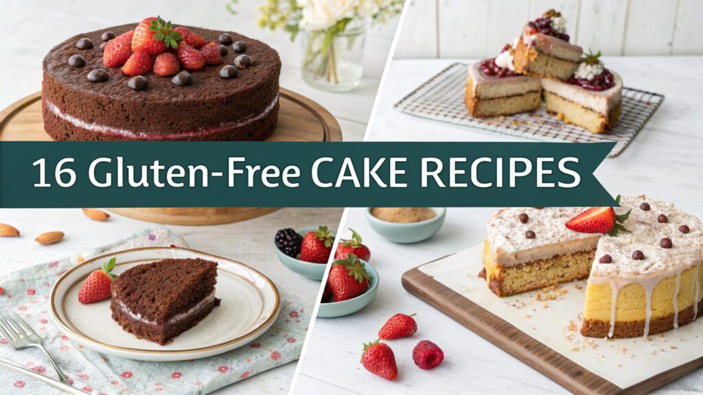 16 Gluten-Free Cake Recipes for Celiac-Friendly Baking 1 16 Gluten-Free Cake Recipes
