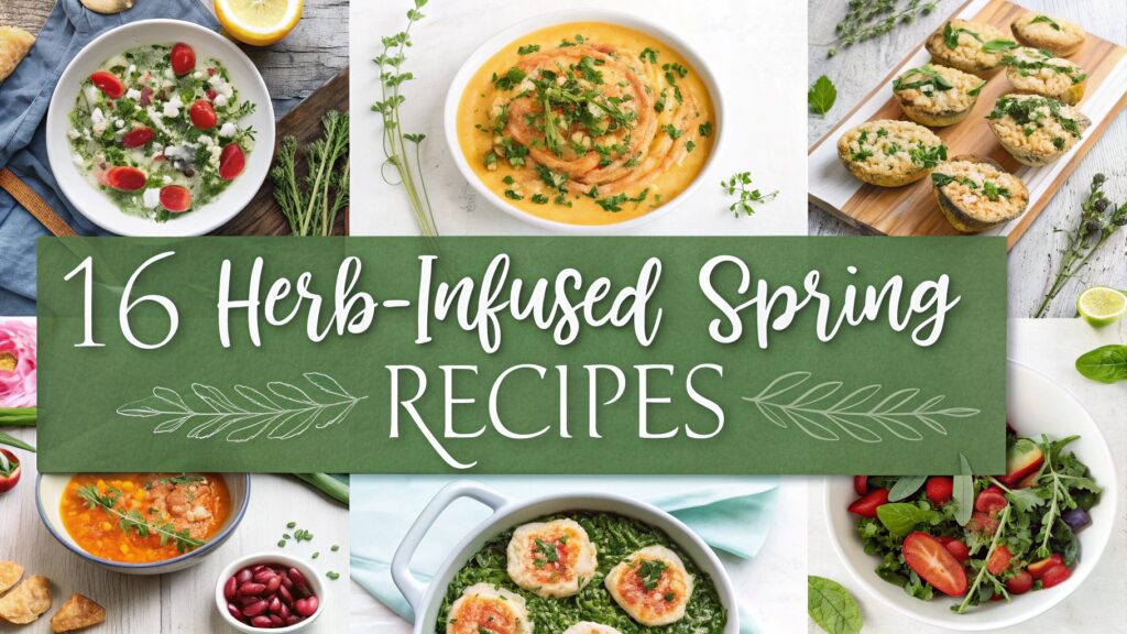 16 Herb-Infused Spring Recipes for Aromatic Meals 1 16 Herb-Infused Spring Recipes