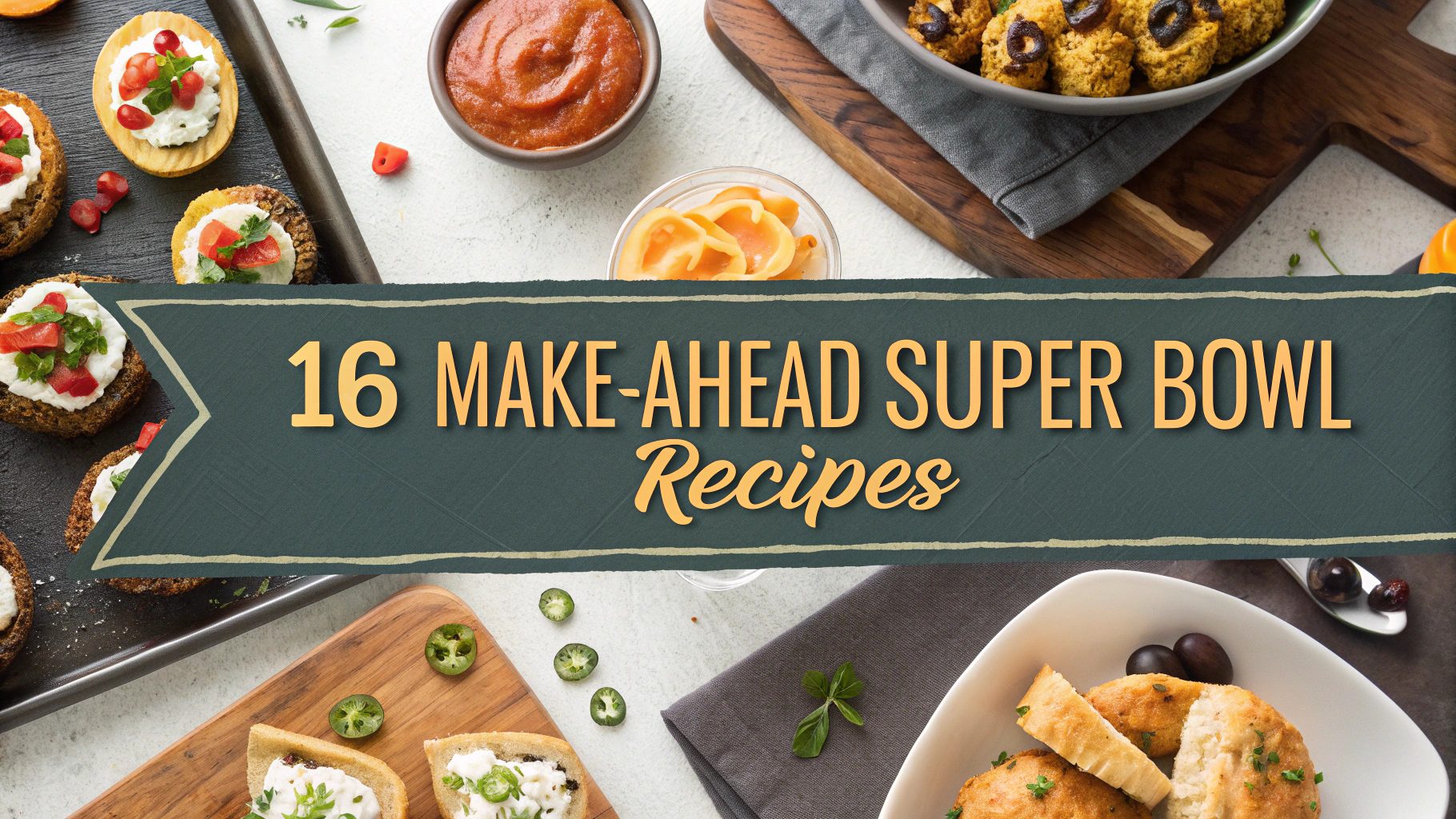 16 Make-Ahead Super Bowl Recipes
