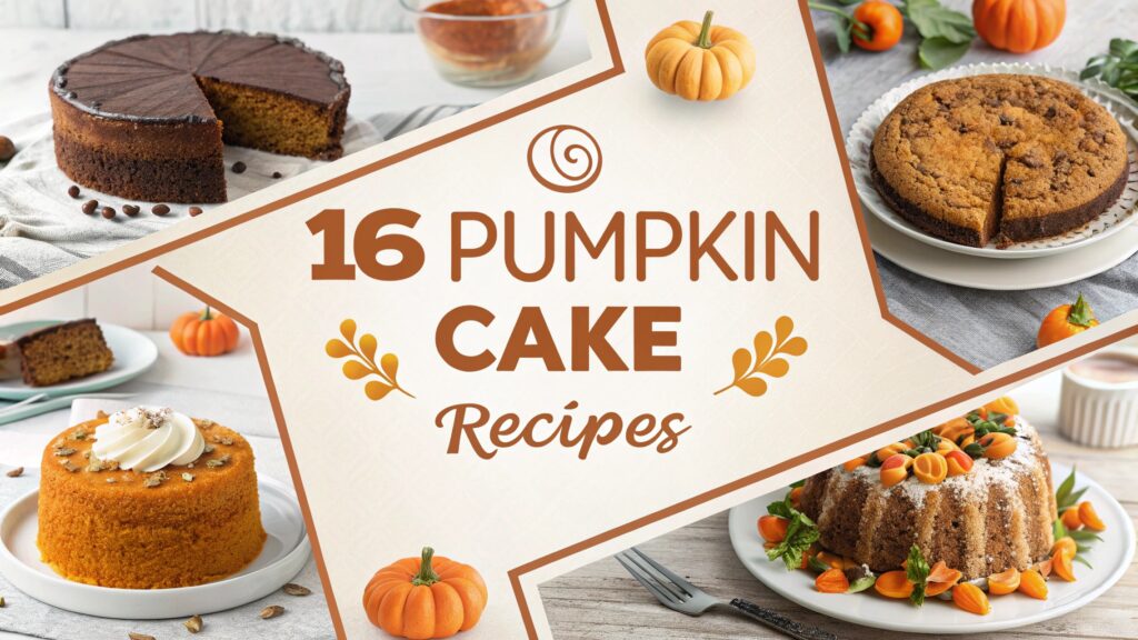 16 Pumpkin Cake Recipes for Autumn Delights 1 16 Pumpkin Cake Recipes