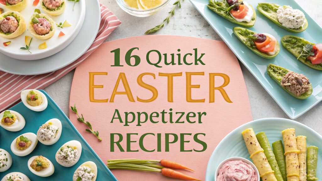 16 Quick Easter Appetizer Recipes for Impromptu Gatherings 1 16 Quick Easter Appetizer Recipes