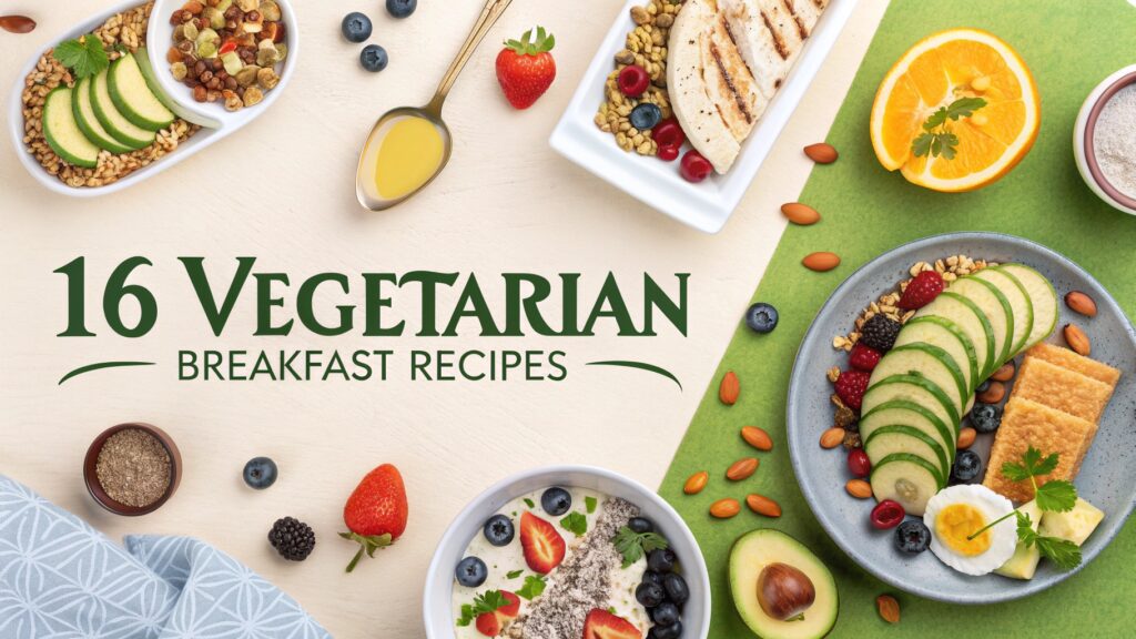 16 Vegetarian Breakfast Recipes to Start Your Day Right 1 16 Vegetarian Breakfast Recipes