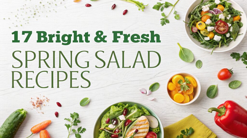 17 Bright & Fresh Spring Salad Recipes to Lighten Your Meals 1 17 Bright & Fresh Spring Salad Recipes