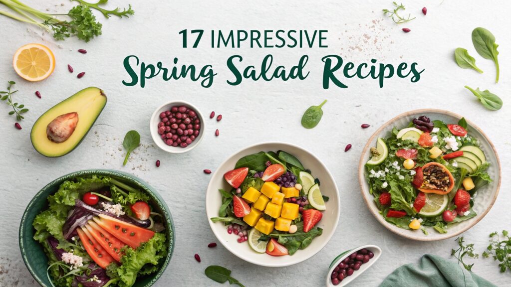17 Impressive Spring Salad Recipes for Potlucks and Parties 1 17 Impressive Spring Salad Recipes