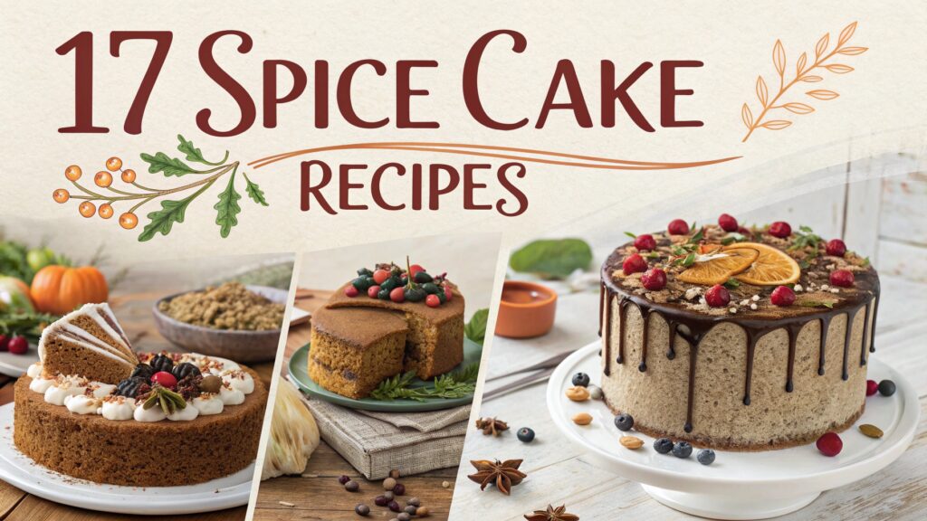 17 Spice Cake Recipes for Exotic Tastes 1 17 Spice Cake Recipes