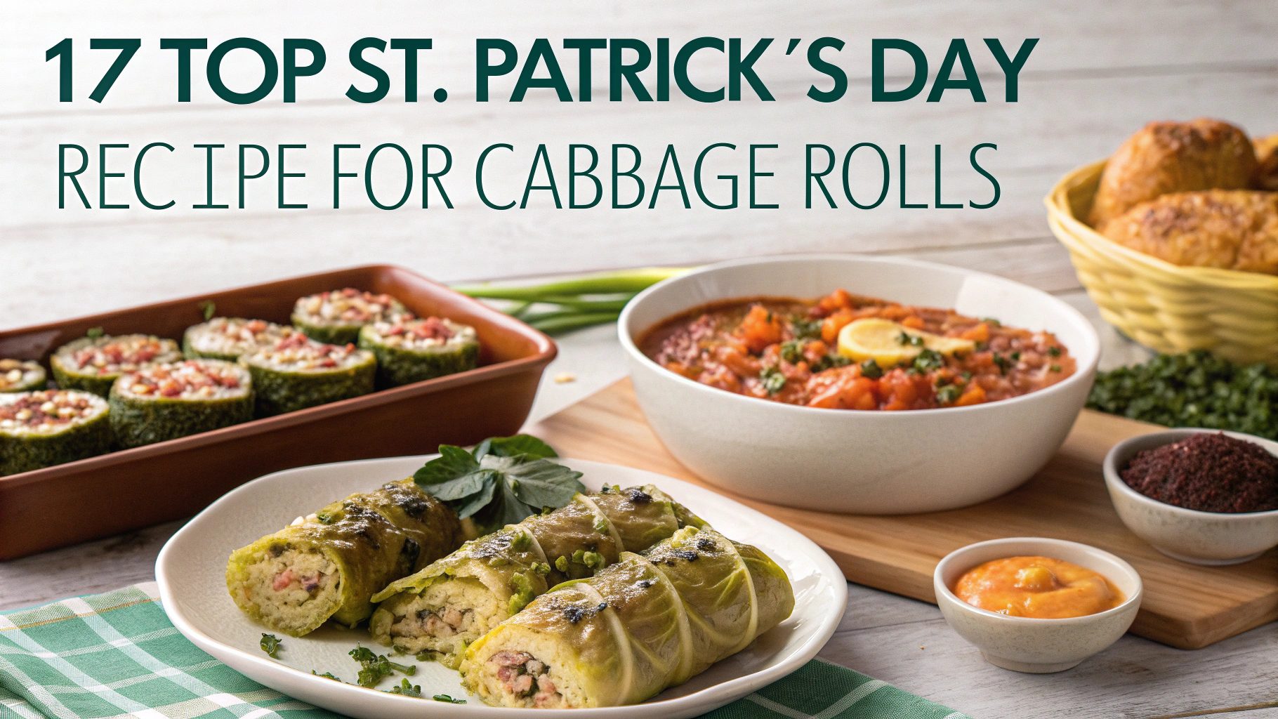 17 Top St. Patrick’s Day Recipe for Cabbage Rolls and More