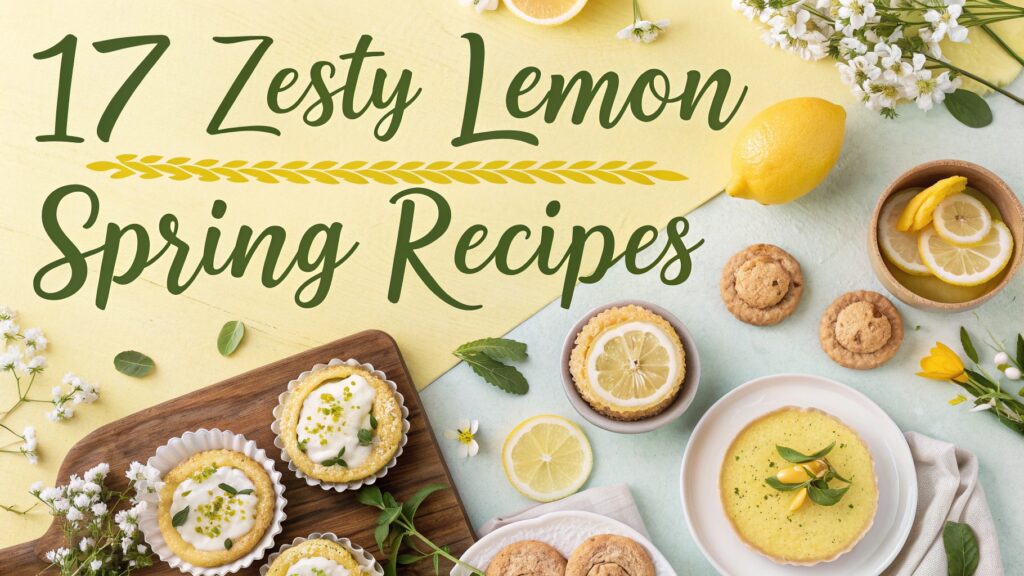17 Zesty Lemon Spring Recipes for a Citrus Burst 1 17 Zesty Lemon Spring Recipes