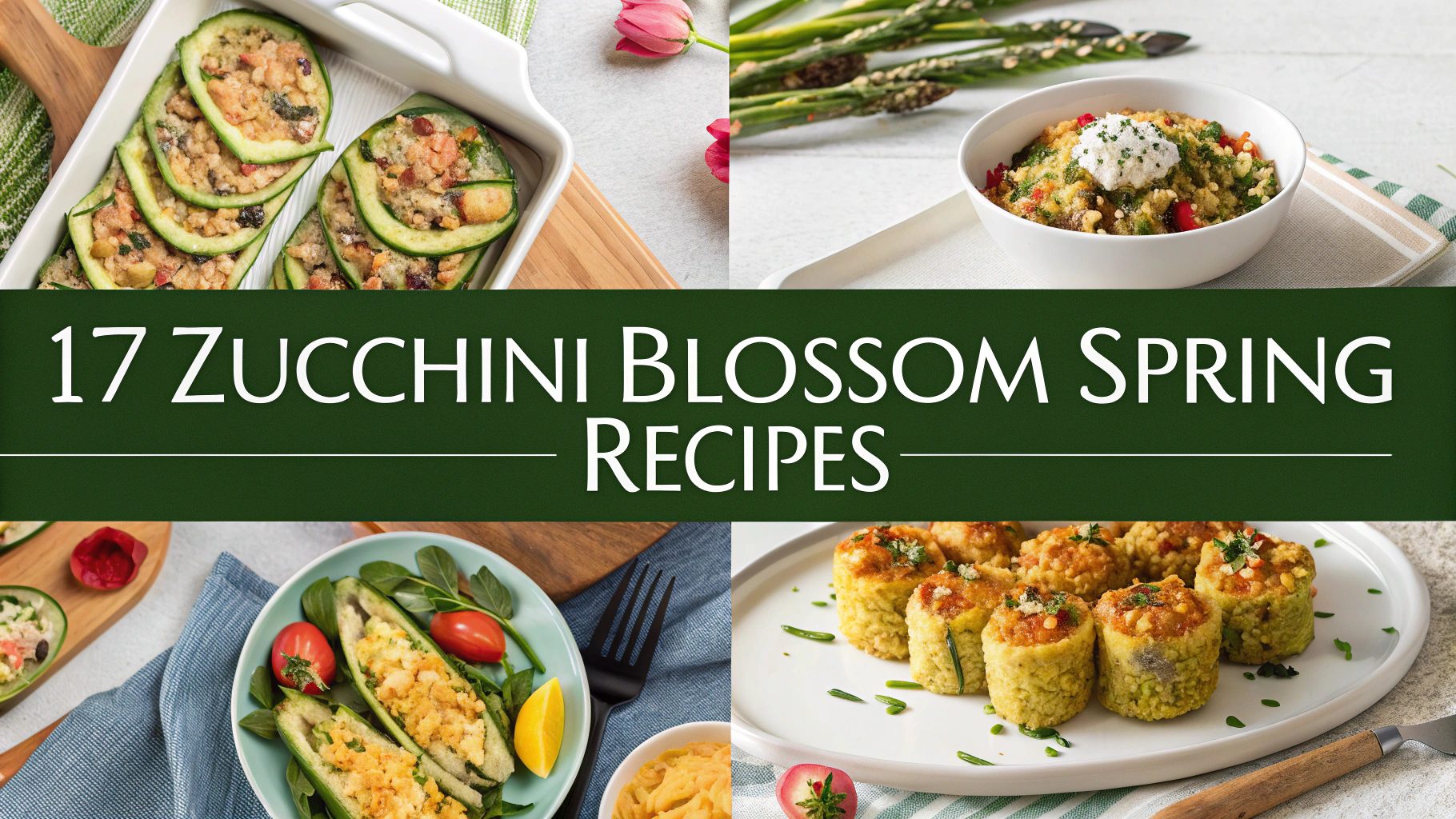 17 Zucchini Blossom Spring Recipes