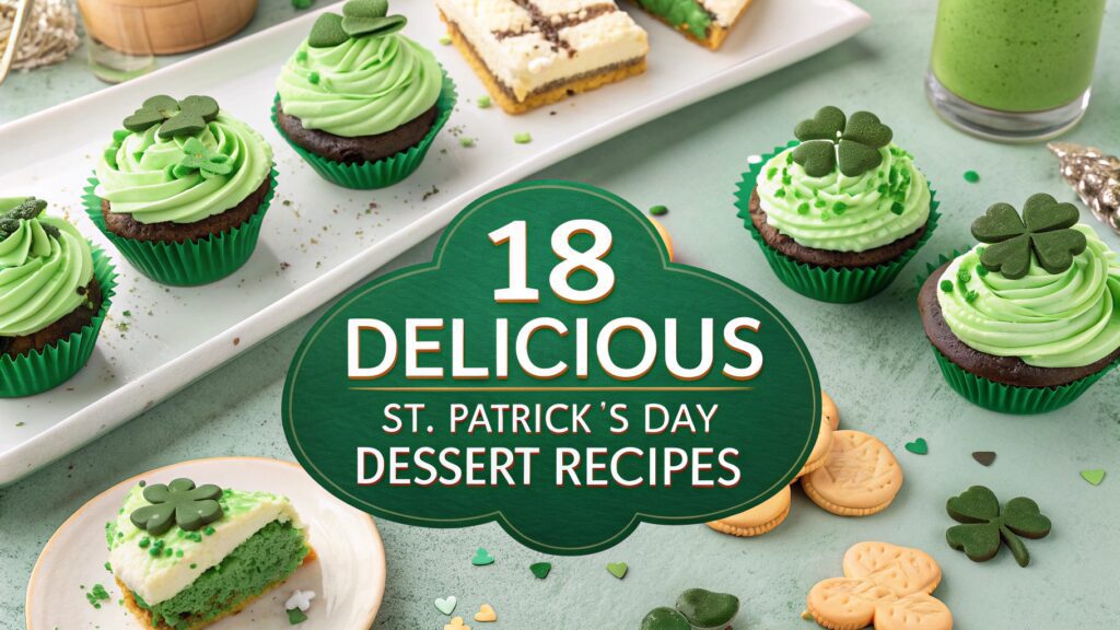 18 Delicious St. Patrick’s Day Dessert Recipes to Sweeten Your Celebration 1 18 Delicious St. Patrick’s Day Dessert Recipes